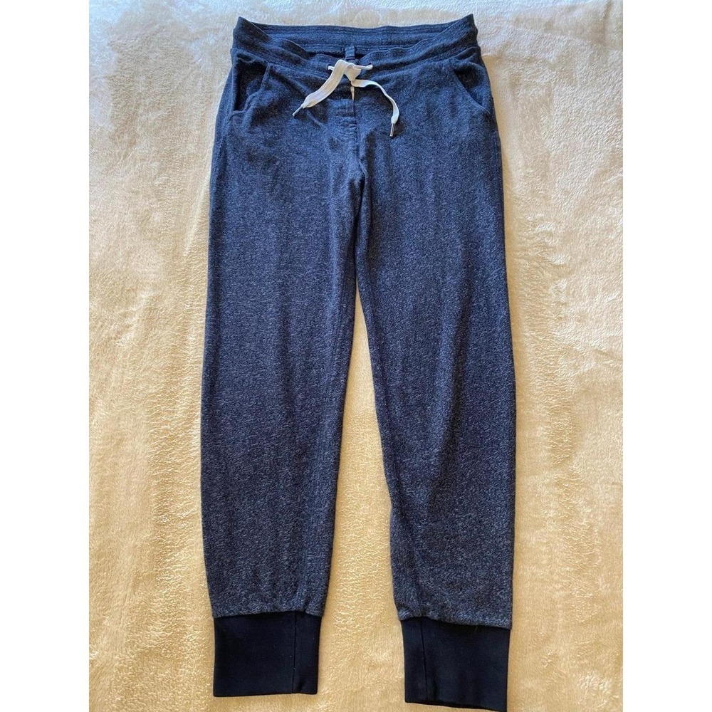 J Crew Jogger Sweat Pants Small Comfy Grey Draw String Lounge sku48